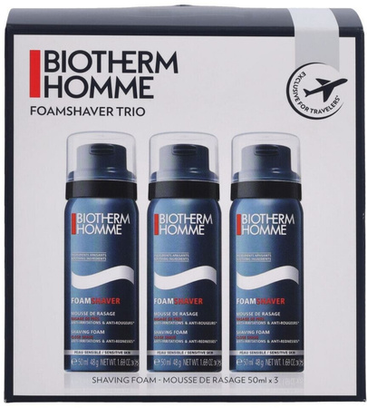 Biotherm Homme Shaving Foam Set 3x50ml